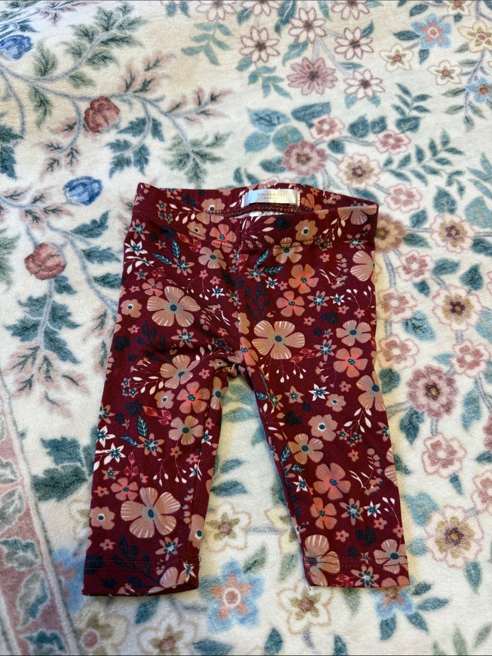 Baby Floral Stretch Leggings